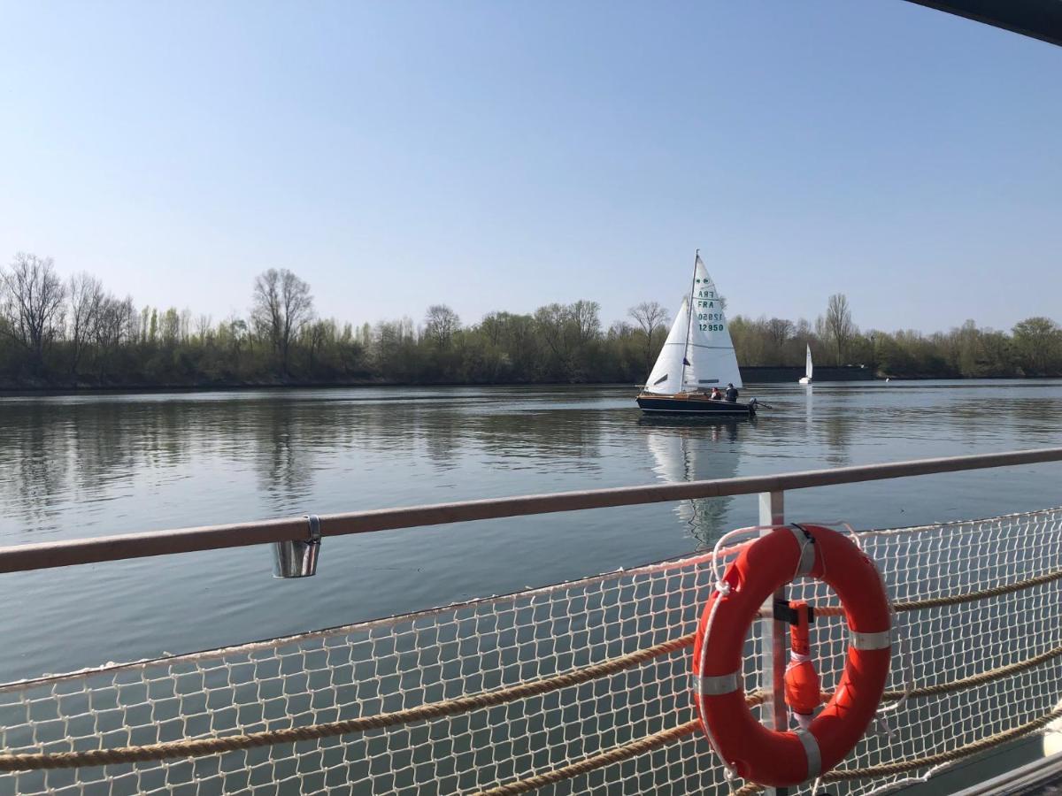 Seinehouse - Maison Flottante Vaux-Sur-Seine Exterior foto